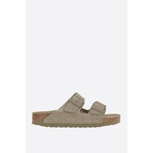 BIRKENSTOCK 아리조나 BS 스웨이드 플랫 샌들(Narrow Fit) 1019088 KHAKI