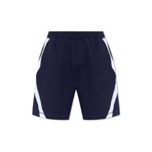 Dsquared2 콘트라스트 트리밍 와이드 레그 트랙 쇼츠 S71MU0794S25551 534 TP944087216