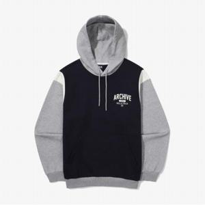 [FILA] 면혼방 컬러블럭 후드티 (FS2POG1109X_INA)