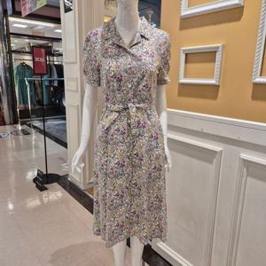 [BCBG] 비씨비지 여름24 연인 프린트 원피스 B4B5O644