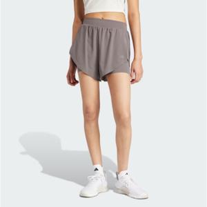 [아디다스(퍼포먼스)]여성 트레이닝 반바지 D4T 히트레디 HIIT 투인원 쇼츠 IT7435