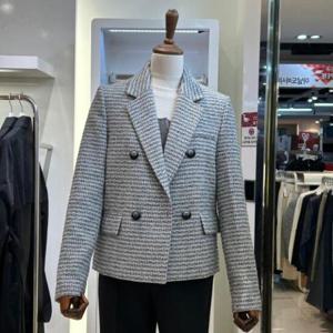 아날도바시니 DP02 팬시  A더블 크롭자켓 AX10JK22M