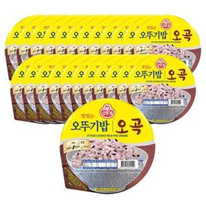 오뚜기 맛있는 오뚜기밥 오곡 210g 24개