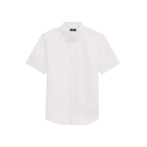 띠어리 반팔 셔츠 N0373502100 WHITE DOM