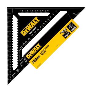 디월트 DWHT25228-0 프리미엄 삼각자 300mm 골조용 제도용자 삼각자 문구자 자 측정자 측정용자 문구용자