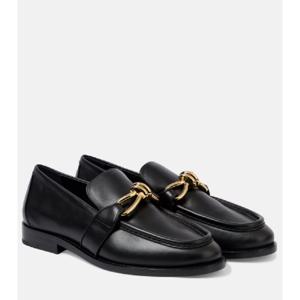 Bottega Veneta Astaire Knot 레더 로퍼 P01061635