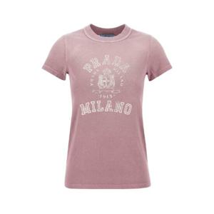 PRADA Pink cotton t-shirt 3557BSOOO16XS F0203