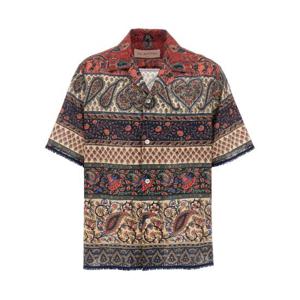 VALENTINO GARAVANI Voyage Imaginaire bowling shirt 6V0AA111AUWM12