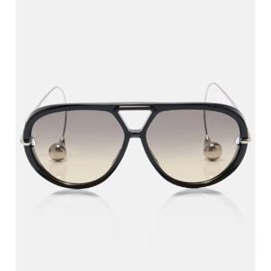 Bottega Veneta Drop 에비에이터 선글라스 P01015719