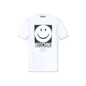 모스키노 X 스마일리 크루넥 티셔츠 251ZZJ07230241 1001 TP941192525