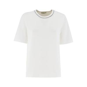 빠니깔레 반팔 티셔츠 D341701G 34D39A 105 WHITE