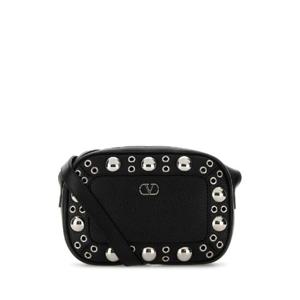 VALENTINO GARAVANI Black leather NellcA te crossbody bag 7W2B0R74MJL 0NO