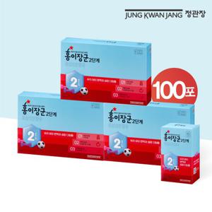 정관장 홍이장군 2단계 키즈 홍삼 100포 20ml (5~7세용)