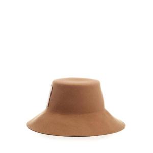 헬렌 카민스키 로고 패치 펠트 모자 HAT51600 CAMELNUT TP934718860
