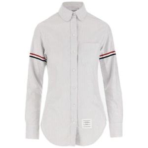 Thom Browne RWB 스트라이프 버튼 셔츠 FLL019E00098 035 TP939235232