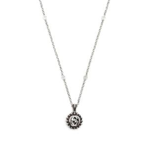 구찌 Sterling Silver Interlocking G Necklace 728466J89B0 TP717438933