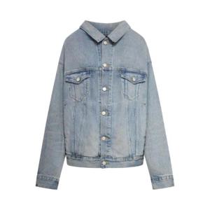 Balenciaga 칼라 버튼업 재킷 786638TQW55 6379 TP936231472