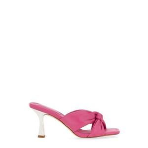 여성 Michael Michael Kors 엘레나 보우 디테일 샌들 614CERISE