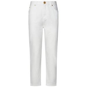 Balmain 하이웨이스트 슬림 핏 진 CF1MG007DB69 0FA TP934599686