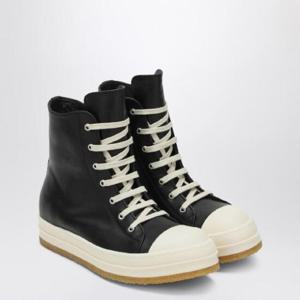 RICK OWENS Black milk white Creep sneakers RU02E1802LCO/R_RICKO-911