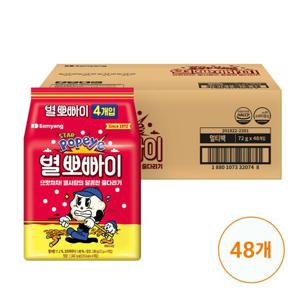 [삼양식품] 별뽀빠이 72g x 48개 (1BOX)