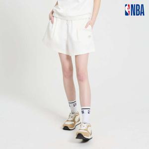 [엔비에이]N252TP725P 여성 루즈핏 캐주얼 자카드 3부 팬츠 바지