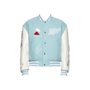 우영미 볼케이노 바시티 자켓 민트   23FW W233JP01916M