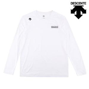 [데상트]데상트 공용 에센셜 속건 긴팔 티셔츠 SP113XTL21WHT0