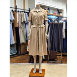 BCBG 세이브존02 스트링 셔츠형 원피스 B4C7O610