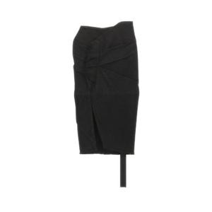 Rick Owens DRKSHDW 주름 디테일 미디 데님 스커트 DS02C5341SBB 09 TP944405834
