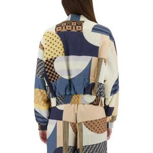 FENDI SILK BOMBER JACKET WITH PATCHWORK PRINT FJ7823_AUQMF1SAT