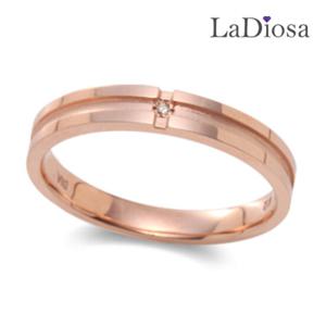 라디오사 14K 꼬냑다이아 여성반지 G14D-5994RS