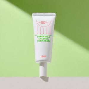 [정가 34,800원][아이소이][눈시림없는선크림] 슈퍼 마일드 카밍 선크림 55ml