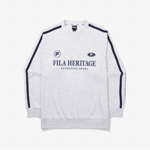 [FILA] TAG가69,000원 뉴헤리티지 로고포인트 맨투맨(FE2POF6101