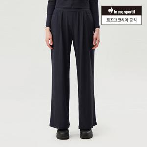 [르꼬끄공식] 여성 쿨코테 골지 스트레이트 팬츠 (QP222OFP43)