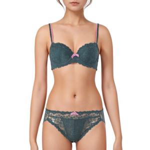 [바바라(언더웨어)]면 부직포  레이스 브래지어 전체망사 햄팬티 ABR4435ABP4435