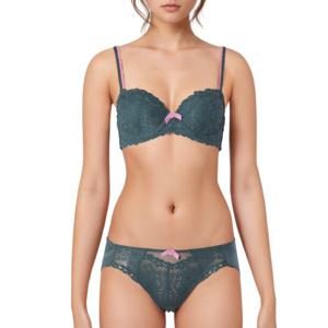 [바바라(언더웨어)]면 부직포  레이스 브래지어 햄라인 팬티 ABR4435ABP4435H