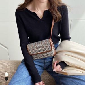 KARRA 솔리드넥트임니트_A5S0386
