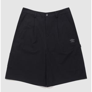 엄브로 면스판 5.5부 반바지 B1 UQ121CHP39 BLK0 BGR0