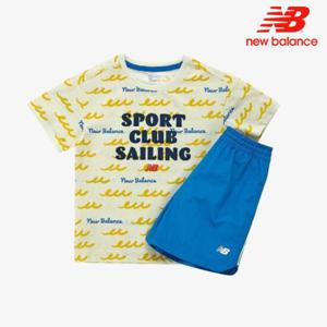 [뉴발란스]뉴발란스 키즈 Beach 전판 유니 셋업 NK9YE2602U-30