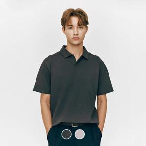 [지오다노/본사] 015504 폰테 폴로 슬릿넥 반팔티