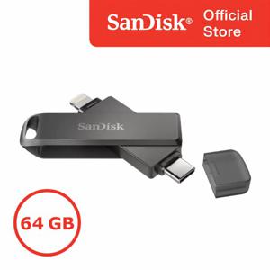 샌디스크 USB메모리 8핀 C타입 듀얼 유에스비 64GB 64기가 대용량 USB3.0 OTG 아이폰호환 외장메모리 iXpand Luxe