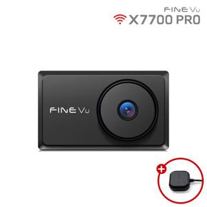 [정식출시/64GB로업][A/S 2년+GPS] 파인뷰 X7700 PRO GPS 와이파이 블루투스 동글 QHD 차량용블랙박스 2채널 출장설치