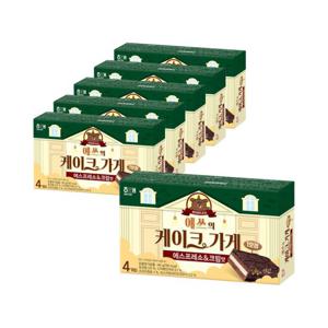 해태 예쓰의 케이크 가게 에스프레소&크림맛 140g x 6개