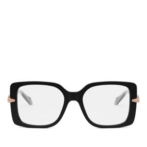 불가리 블랙 스퀘어 프레임 안경테 BV50044I 001 BLACK 52