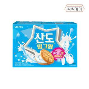 크라운산도 밀크팝 161g