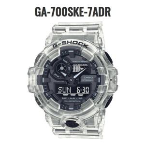 [지샥]GA-700SKE-7ADR YDP 빅페이스 스켈레톤 반투명 시리즈
