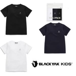 [블랙야크키즈]아동 기본 데일리 3팩티셔츠,S데일리3PACK티셔츠1,1BKTSMU928