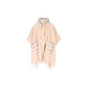 Herno 하이넥 프린지 엣지 드로스트링 판초 GC00066DR33395 1982 TP944074538