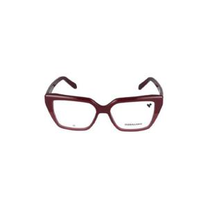 페라가모 페레가모 버건디 안경 2102121